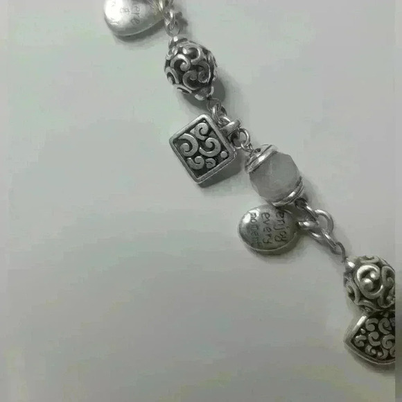 Brighton POWER OF PINK 2007 Breast Cancer Charm Bracelet - Retired - Picture 3 of 5